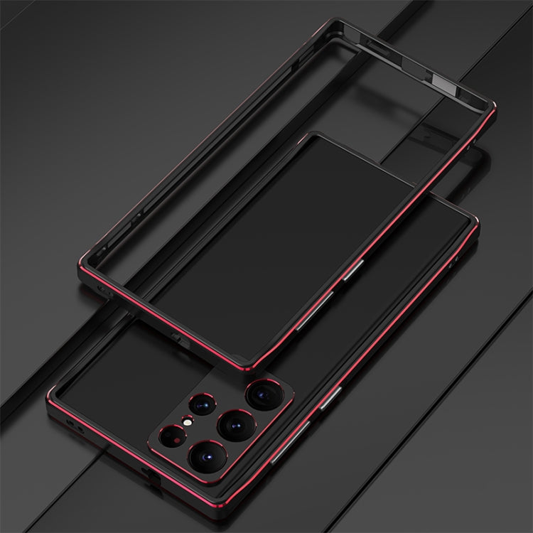 Aurora Series Lens Protector + Metal Frame Phone Case, For Samsung Galaxy S23 5G, For Samsung Galaxy S23+ 5G, For Samsung Galaxy S23 Ultra 5G