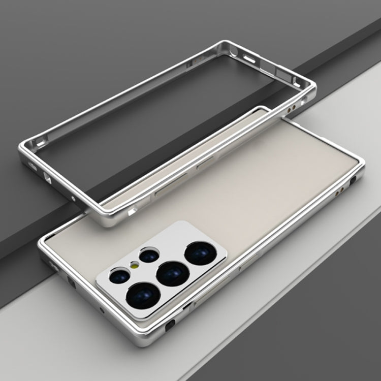 Aurora Series Lens Protector + Metal Frame Phone Case, For Samsung Galaxy S23 5G, For Samsung Galaxy S23+ 5G, For Samsung Galaxy S23 Ultra 5G