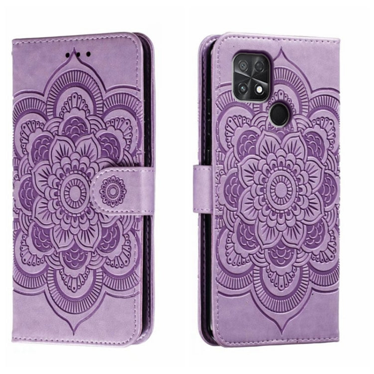 Sun Mandala Embossing Pattern Phone Leather Case, For Xiaomi Redmi Note 12 Pro 5G Global, For Xiaomi 12 Lite, For Xiaomi 13, For Xiaomi Poco C40, For Xiaomi Poco M4 Pro