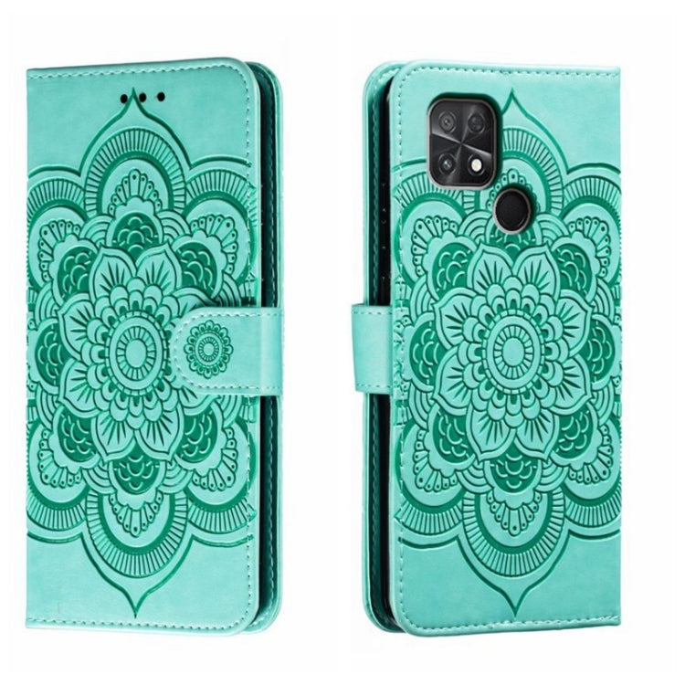 Sun Mandala Embossing Pattern Phone Leather Case, For Xiaomi Redmi Note 12 Pro 5G Global, For Xiaomi 12 Lite, For Xiaomi 13, For Xiaomi Poco C40, For Xiaomi Poco M4 Pro