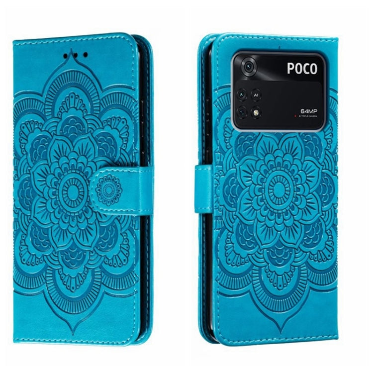 Sun Mandala Embossing Pattern Phone Leather Case, For Xiaomi Redmi Note 12 Pro 5G Global, For Xiaomi 12 Lite, For Xiaomi 13, For Xiaomi Poco C40, For Xiaomi Poco M4 Pro