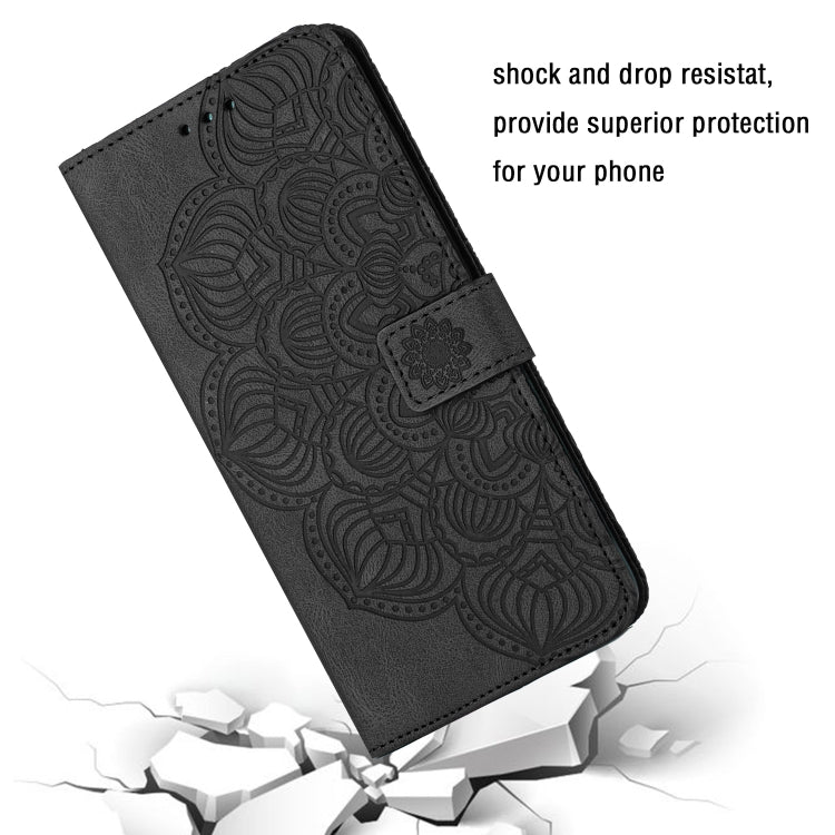 Mandala Embossed Flip Leather Phone Case, For Samsung Galaxy A24 4G, For Xiaomi Redmi 12C, For Xiaomi Redmi Note 12 4G Global, For Xiaomi Redmi Note 12 5G Global/Poco X5, For Xiaomi Redmi Note 12 Pro 5G/Poco X5 Pro