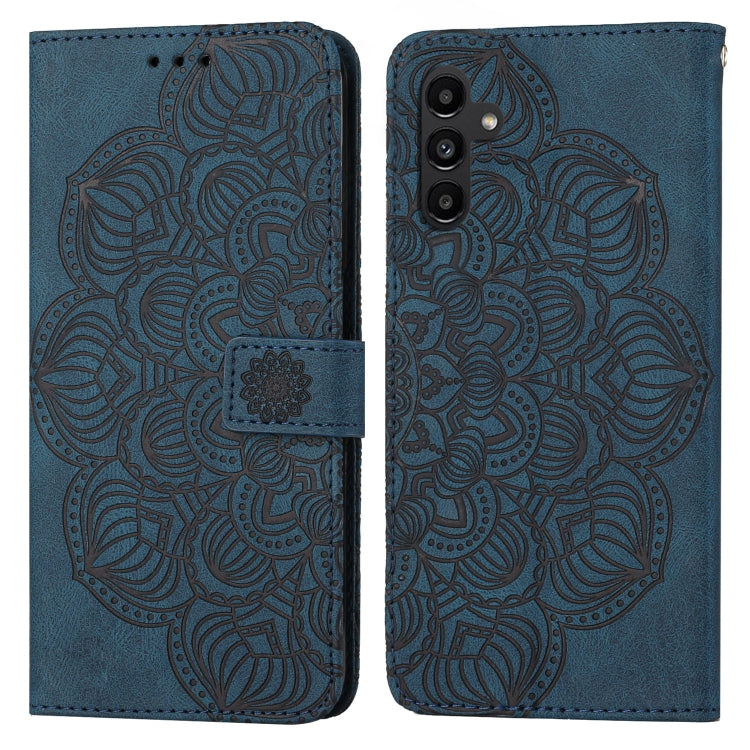 Mandala Embossed Flip Leather Phone Case, For Samsung Galaxy A24 4G, For Xiaomi Redmi 12C, For Xiaomi Redmi Note 12 4G Global, For Xiaomi Redmi Note 12 5G Global/Poco X5, For Xiaomi Redmi Note 12 Pro 5G/Poco X5 Pro