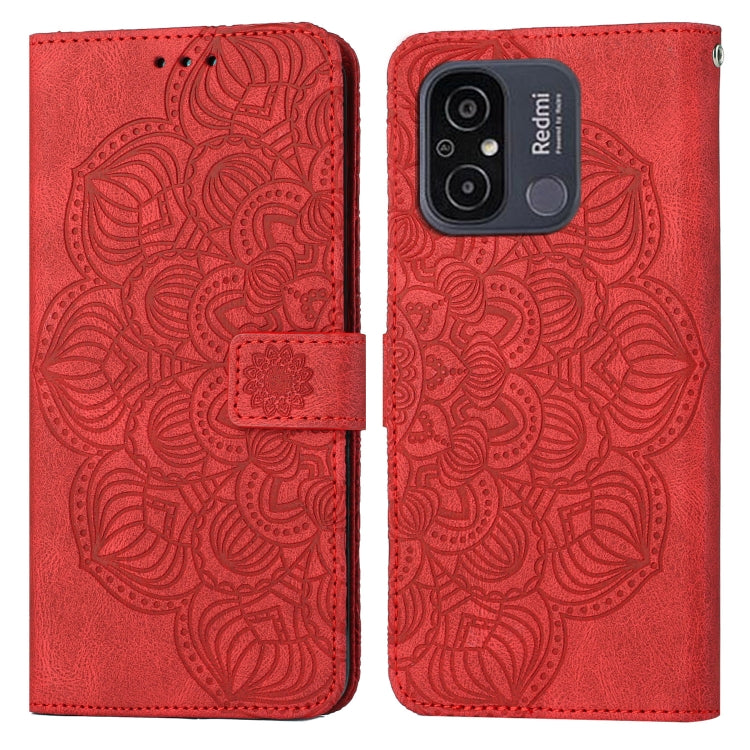 Mandala Embossed Flip Leather Phone Case, For Samsung Galaxy A24 4G, For Xiaomi Redmi 12C, For Xiaomi Redmi Note 12 4G Global, For Xiaomi Redmi Note 12 5G Global/Poco X5, For Xiaomi Redmi Note 12 Pro 5G/Poco X5 Pro