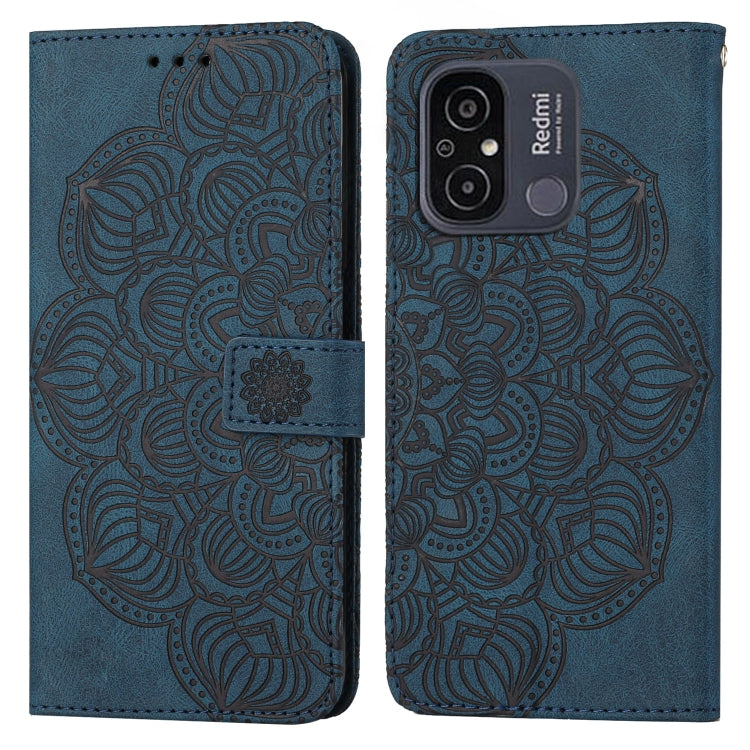 Mandala Embossed Flip Leather Phone Case, For Samsung Galaxy A24 4G, For Xiaomi Redmi 12C, For Xiaomi Redmi Note 12 4G Global, For Xiaomi Redmi Note 12 5G Global/Poco X5, For Xiaomi Redmi Note 12 Pro 5G/Poco X5 Pro
