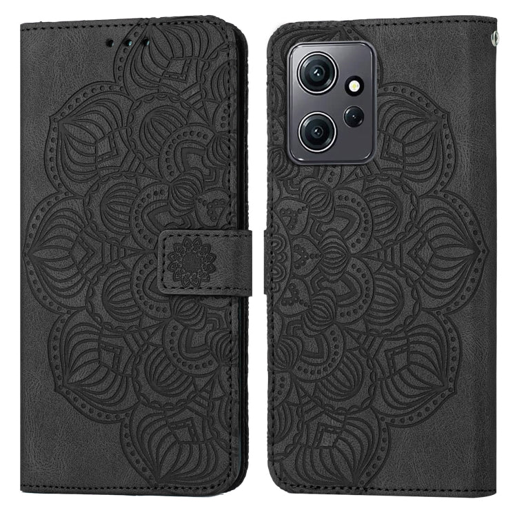 Mandala Embossed Flip Leather Phone Case, For Samsung Galaxy A24 4G, For Xiaomi Redmi 12C, For Xiaomi Redmi Note 12 4G Global, For Xiaomi Redmi Note 12 5G Global/Poco X5, For Xiaomi Redmi Note 12 Pro 5G/Poco X5 Pro