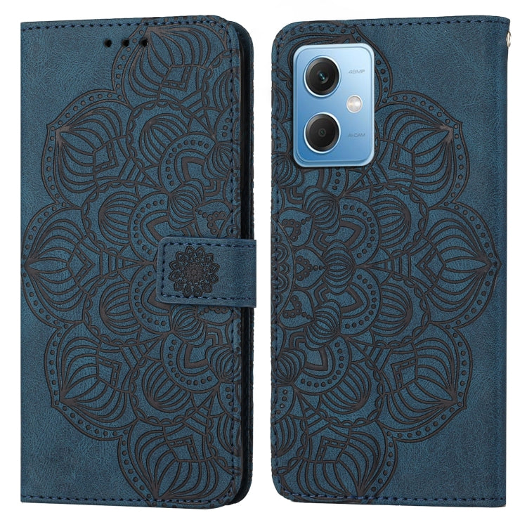 Mandala Embossed Flip Leather Phone Case, For Samsung Galaxy A24 4G, For Xiaomi Redmi 12C, For Xiaomi Redmi Note 12 4G Global, For Xiaomi Redmi Note 12 5G Global/Poco X5, For Xiaomi Redmi Note 12 Pro 5G/Poco X5 Pro
