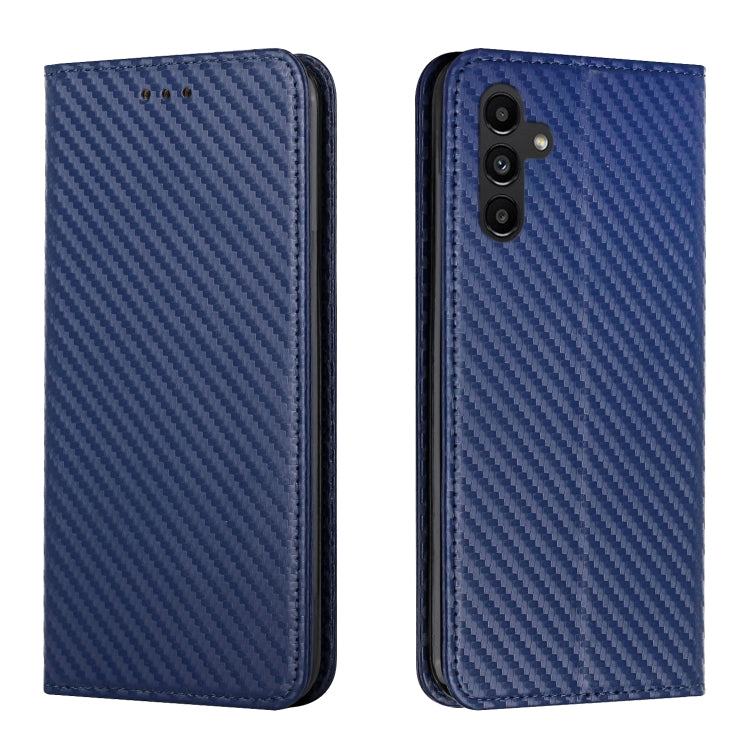 Carbon Fiber Texture Magnetic Flip Leather Phone Case, For Samsung Galaxy A24 4G, For Xiaomi Redmi 12C, For Xiaomi Redmi Note 12 4G Global, For Xiaomi Redmi Note 12 5G Global/Poco X5, For Xiaomi Redmi Note 12 Pro 5G/Poco X5 Pro