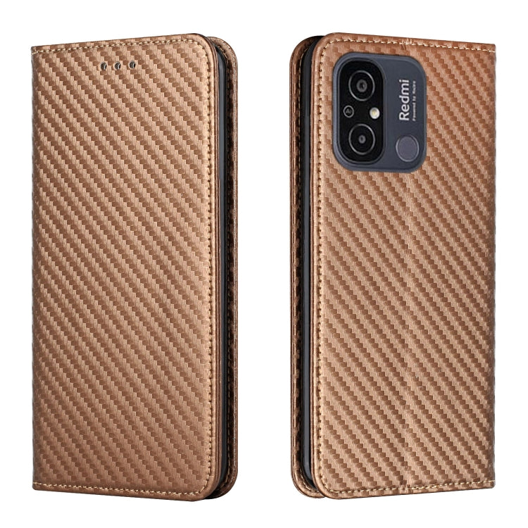 Carbon Fiber Texture Magnetic Flip Leather Phone Case, For Samsung Galaxy A24 4G, For Xiaomi Redmi 12C, For Xiaomi Redmi Note 12 4G Global, For Xiaomi Redmi Note 12 5G Global/Poco X5, For Xiaomi Redmi Note 12 Pro 5G/Poco X5 Pro