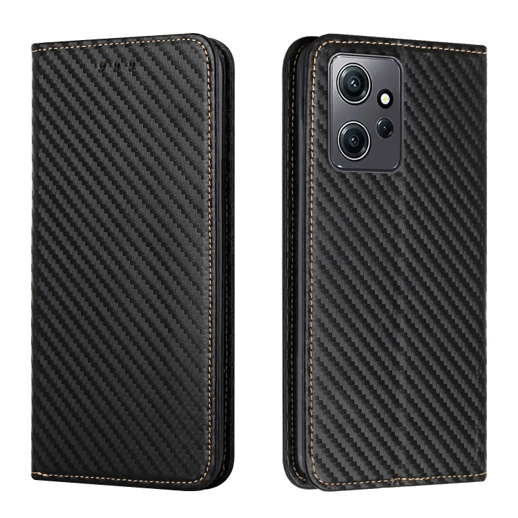 Carbon Fiber Texture Magnetic Flip Leather Phone Case, For Samsung Galaxy A24 4G, For Xiaomi Redmi 12C, For Xiaomi Redmi Note 12 4G Global, For Xiaomi Redmi Note 12 5G Global/Poco X5, For Xiaomi Redmi Note 12 Pro 5G/Poco X5 Pro
