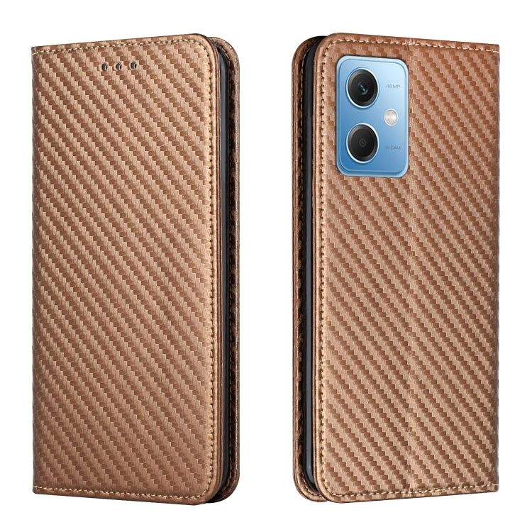 Carbon Fiber Texture Magnetic Flip Leather Phone Case, For Samsung Galaxy A24 4G, For Xiaomi Redmi 12C, For Xiaomi Redmi Note 12 4G Global, For Xiaomi Redmi Note 12 5G Global/Poco X5, For Xiaomi Redmi Note 12 Pro 5G/Poco X5 Pro
