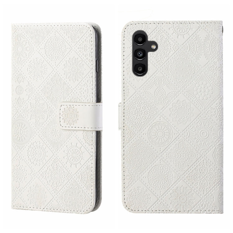 Ethnic Style Embossed Pattern Leather Phone Case, For Samsung Galaxy A24 4G, For Xiaomi Redmi 12C, For Xiaomi Redmi Note 12 4G Global, For Xiaomi Redmi Note 12 5G Global/Poco X5, For Xiaomi Redmi Note 12 Pro 5G/Poco X5 Pro
