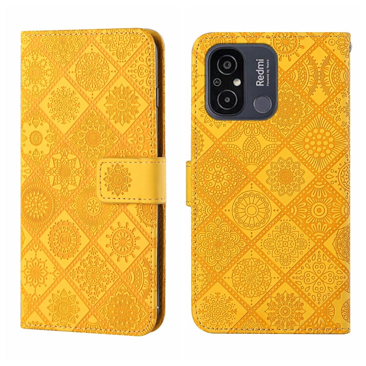 Ethnic Style Embossed Pattern Leather Phone Case, For Samsung Galaxy A24 4G, For Xiaomi Redmi 12C, For Xiaomi Redmi Note 12 4G Global, For Xiaomi Redmi Note 12 5G Global/Poco X5, For Xiaomi Redmi Note 12 Pro 5G/Poco X5 Pro