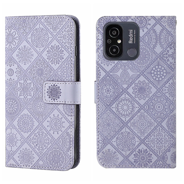 Ethnic Style Embossed Pattern Leather Phone Case, For Samsung Galaxy A24 4G, For Xiaomi Redmi 12C, For Xiaomi Redmi Note 12 4G Global, For Xiaomi Redmi Note 12 5G Global/Poco X5, For Xiaomi Redmi Note 12 Pro 5G/Poco X5 Pro