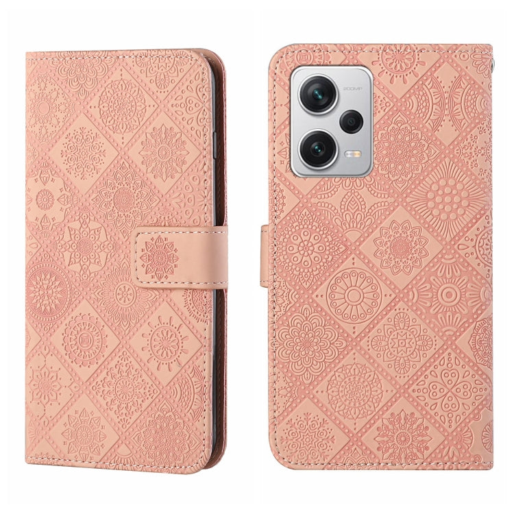 Ethnic Style Embossed Pattern Leather Phone Case, For Samsung Galaxy A24 4G, For Xiaomi Redmi 12C, For Xiaomi Redmi Note 12 4G Global, For Xiaomi Redmi Note 12 5G Global/Poco X5, For Xiaomi Redmi Note 12 Pro 5G/Poco X5 Pro