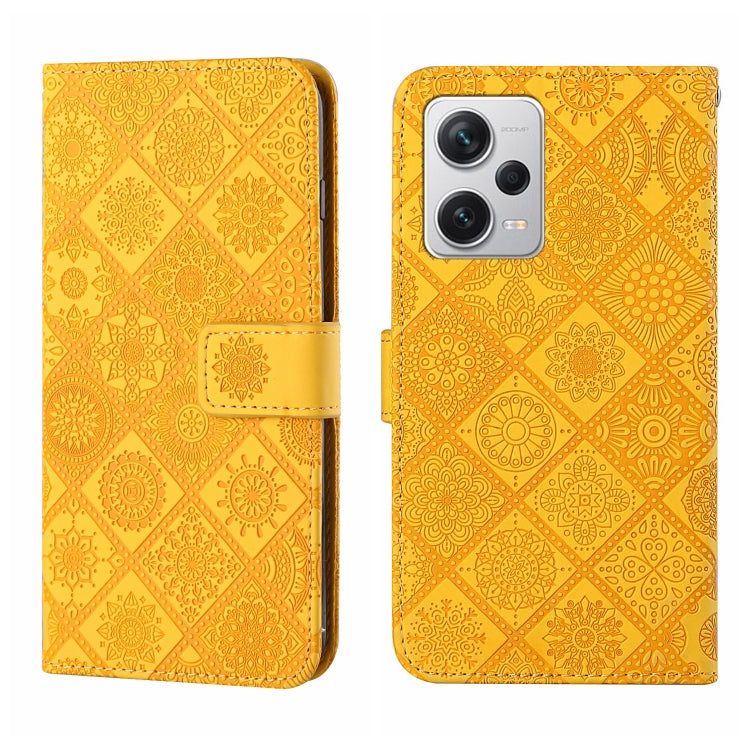 Ethnic Style Embossed Pattern Leather Phone Case, For Samsung Galaxy A24 4G, For Xiaomi Redmi 12C, For Xiaomi Redmi Note 12 4G Global, For Xiaomi Redmi Note 12 5G Global/Poco X5, For Xiaomi Redmi Note 12 Pro 5G/Poco X5 Pro