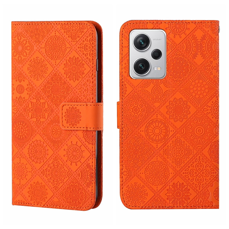 Ethnic Style Embossed Pattern Leather Phone Case, For Samsung Galaxy A24 4G, For Xiaomi Redmi 12C, For Xiaomi Redmi Note 12 4G Global, For Xiaomi Redmi Note 12 5G Global/Poco X5, For Xiaomi Redmi Note 12 Pro 5G/Poco X5 Pro