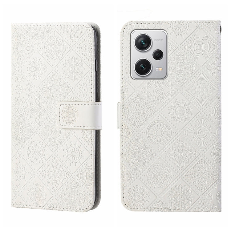 Ethnic Style Embossed Pattern Leather Phone Case, For Samsung Galaxy A24 4G, For Xiaomi Redmi 12C, For Xiaomi Redmi Note 12 4G Global, For Xiaomi Redmi Note 12 5G Global/Poco X5, For Xiaomi Redmi Note 12 Pro 5G/Poco X5 Pro