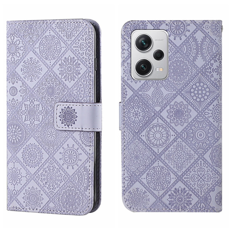 Ethnic Style Embossed Pattern Leather Phone Case, For Samsung Galaxy A24 4G, For Xiaomi Redmi 12C, For Xiaomi Redmi Note 12 4G Global, For Xiaomi Redmi Note 12 5G Global/Poco X5, For Xiaomi Redmi Note 12 Pro 5G/Poco X5 Pro
