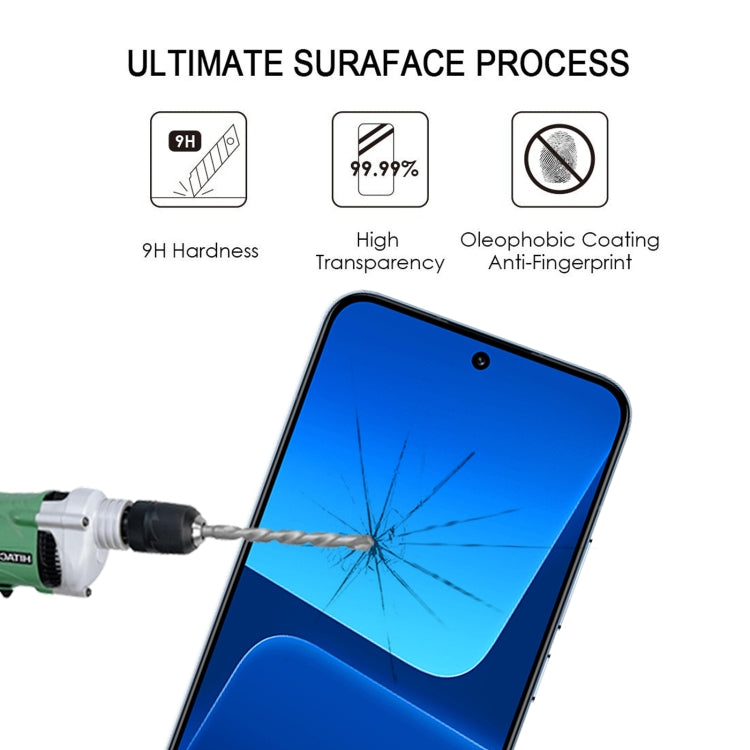 Edge Glue 9H HD 3D Curved Edge Tempered Glass Film, For Xiaomi 13 Ultra (1 PC)