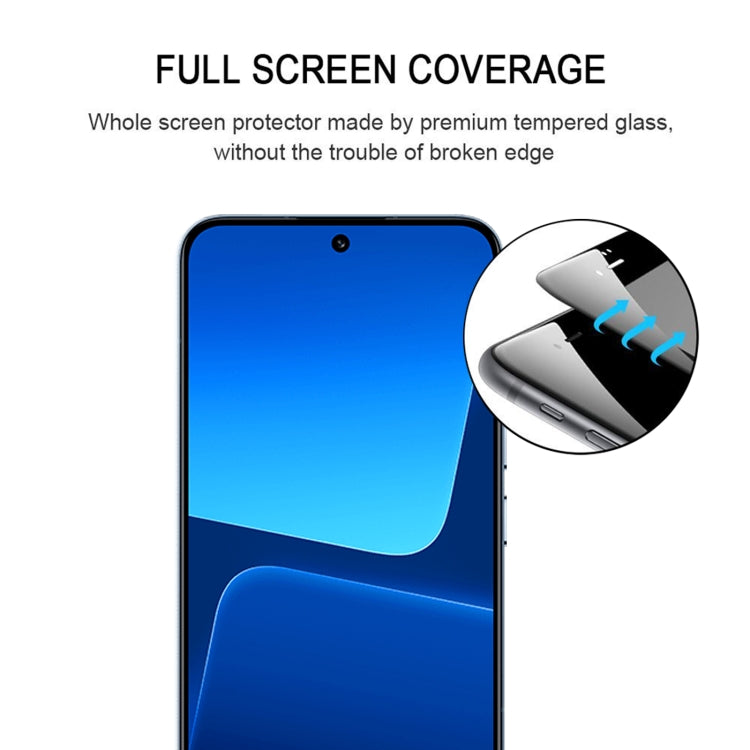 25pcs Edge Glue 9H HD 3D Curved Edge Tempered Glass Film, For Xiaomi 13 Ultra (25 PCS)