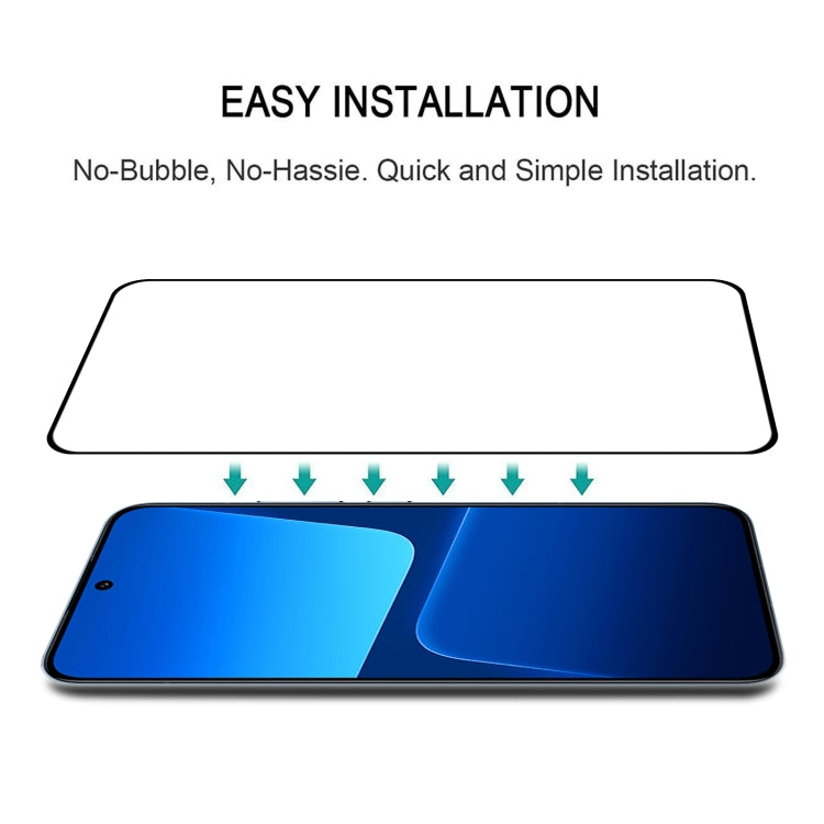 25pcs Edge Glue 9H HD 3D Curved Edge Tempered Glass Film, For Xiaomi 13 Ultra (25 PCS)