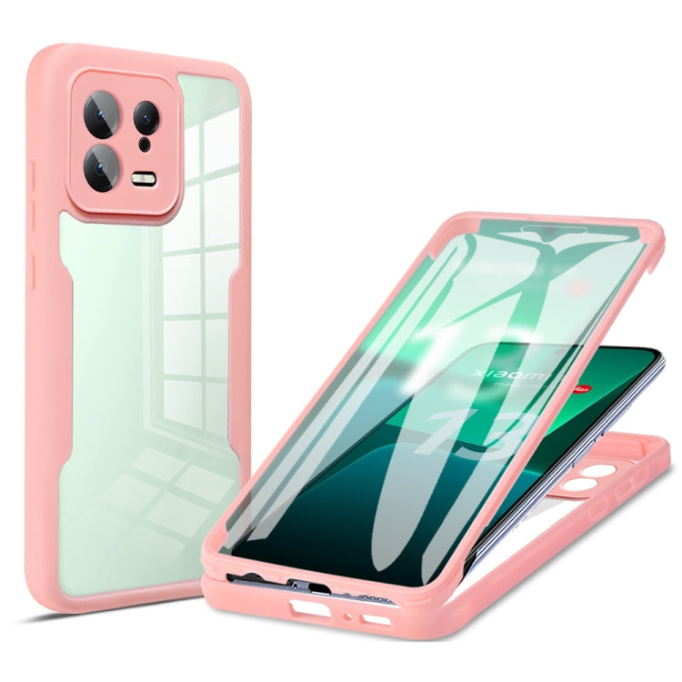 Acrylic + TPU 360 Degrees Full Coverage Phone Case, For Xiaomi 13, For Xiaomi 13 Pro, For Xiaomi Redmi A1, For Xiaomi Redmi A1+, For Xiaomi Redmi Note 12 5G / Poco X5, For Xiaomi Redmi Note 12 Pro 5G / Poco X5 Pro, For Samsung Galaxy A34 5G