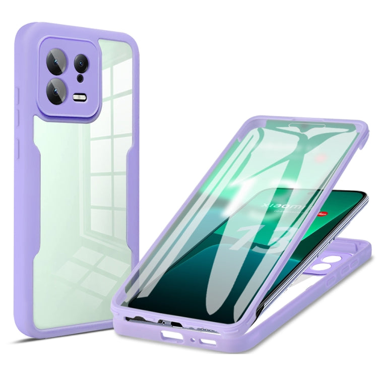 Acrylic + TPU 360 Degrees Full Coverage Phone Case, For Xiaomi 13, For Xiaomi 13 Pro, For Xiaomi Redmi A1, For Xiaomi Redmi A1+, For Xiaomi Redmi Note 12 5G / Poco X5, For Xiaomi Redmi Note 12 Pro 5G / Poco X5 Pro, For Samsung Galaxy A34 5G