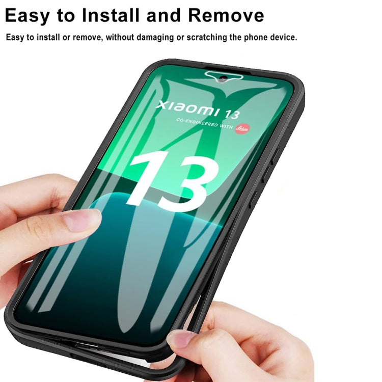 Acrylic + TPU 360 Degrees Full Coverage Phone Case, For Xiaomi 13, For Xiaomi 13 Pro, For Xiaomi Redmi A1, For Xiaomi Redmi A1+, For Xiaomi Redmi Note 12 5G / Poco X5, For Xiaomi Redmi Note 12 Pro 5G / Poco X5 Pro, For Samsung Galaxy A34 5G