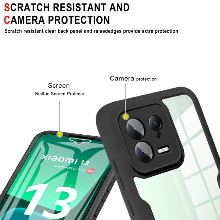 Acrylic + TPU 360 Degrees Full Coverage Phone Case, For Xiaomi 13, For Xiaomi 13 Pro, For Xiaomi Redmi A1, For Xiaomi Redmi A1+, For Xiaomi Redmi Note 12 5G / Poco X5, For Xiaomi Redmi Note 12 Pro 5G / Poco X5 Pro, For Samsung Galaxy A34 5G