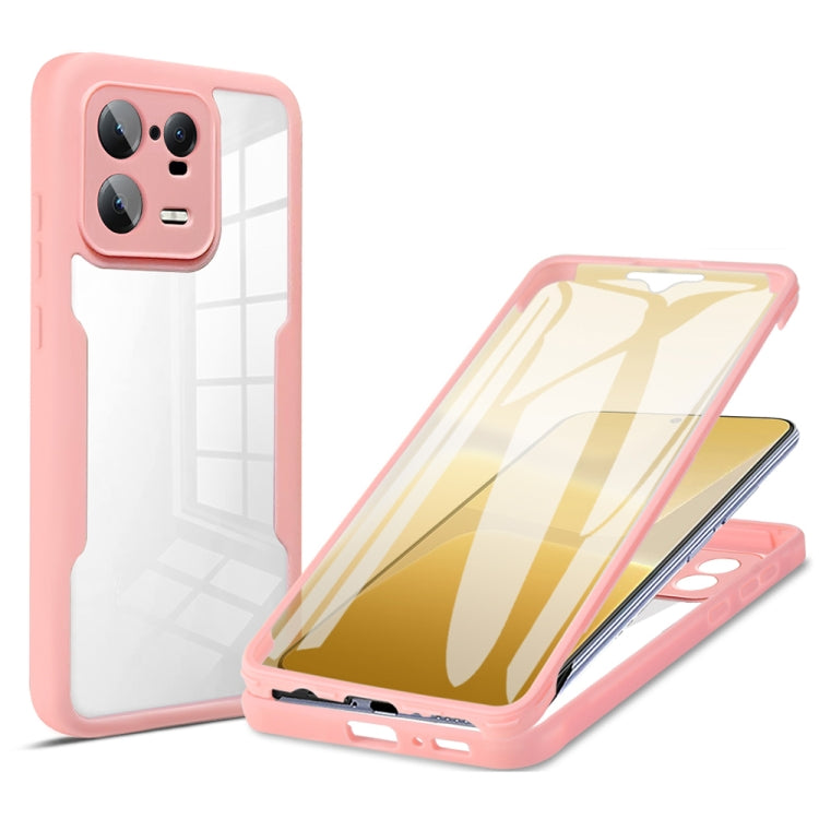 Acrylic + TPU 360 Degrees Full Coverage Phone Case, For Xiaomi 13, For Xiaomi 13 Pro, For Xiaomi Redmi A1, For Xiaomi Redmi A1+, For Xiaomi Redmi Note 12 5G / Poco X5, For Xiaomi Redmi Note 12 Pro 5G / Poco X5 Pro, For Samsung Galaxy A34 5G