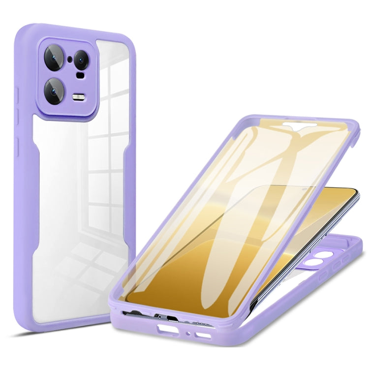 Acrylic + TPU 360 Degrees Full Coverage Phone Case, For Xiaomi 13, For Xiaomi 13 Pro, For Xiaomi Redmi A1, For Xiaomi Redmi A1+, For Xiaomi Redmi Note 12 5G / Poco X5, For Xiaomi Redmi Note 12 Pro 5G / Poco X5 Pro, For Samsung Galaxy A34 5G