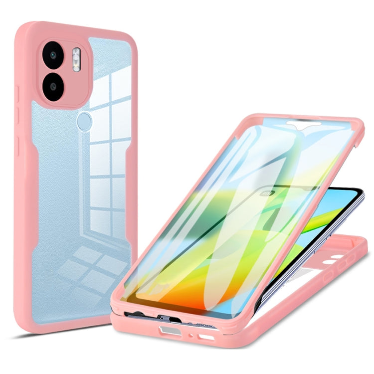 Acrylic + TPU 360 Degrees Full Coverage Phone Case, For Xiaomi 13, For Xiaomi 13 Pro, For Xiaomi Redmi A1, For Xiaomi Redmi A1+, For Xiaomi Redmi Note 12 5G / Poco X5, For Xiaomi Redmi Note 12 Pro 5G / Poco X5 Pro, For Samsung Galaxy A34 5G