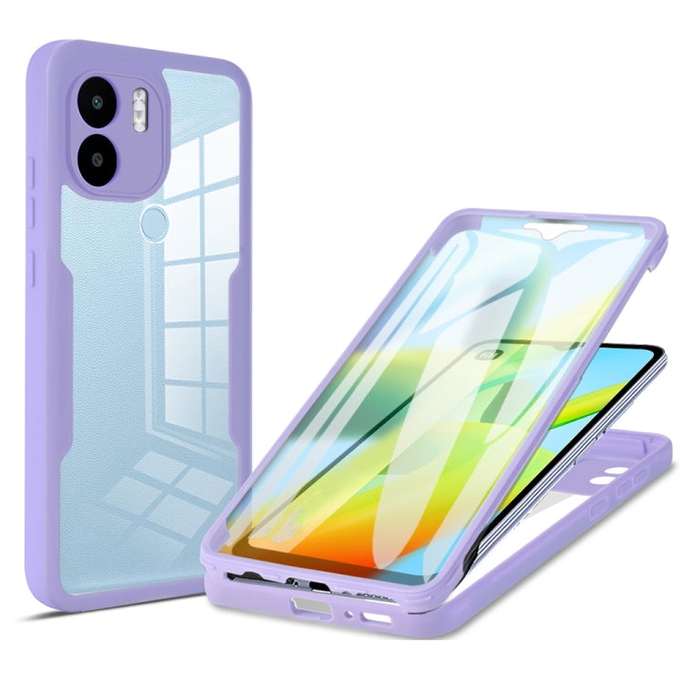Acrylic + TPU 360 Degrees Full Coverage Phone Case, For Xiaomi 13, For Xiaomi 13 Pro, For Xiaomi Redmi A1, For Xiaomi Redmi A1+, For Xiaomi Redmi Note 12 5G / Poco X5, For Xiaomi Redmi Note 12 Pro 5G / Poco X5 Pro, For Samsung Galaxy A34 5G