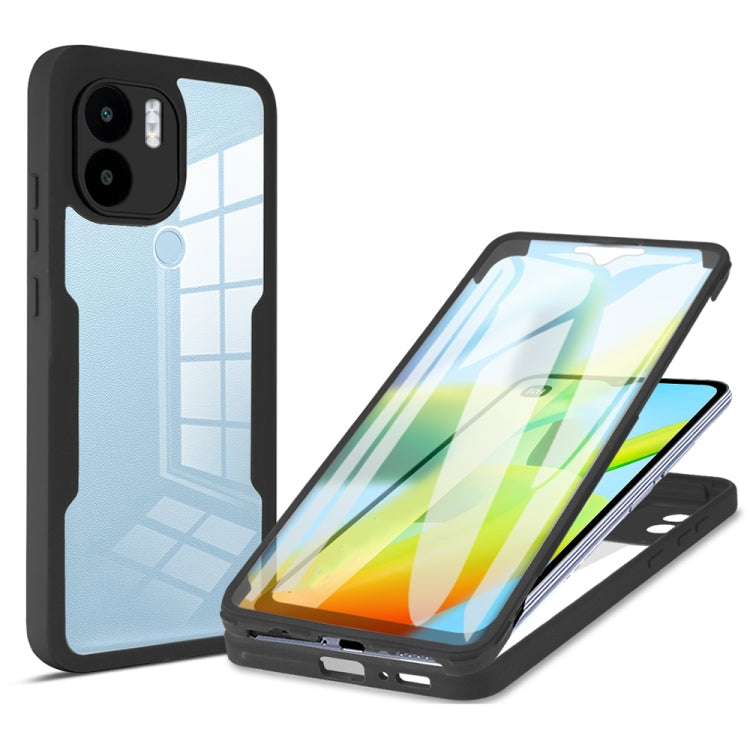 Acrylic + TPU 360 Degrees Full Coverage Phone Case, For Xiaomi 13, For Xiaomi 13 Pro, For Xiaomi Redmi A1, For Xiaomi Redmi A1+, For Xiaomi Redmi Note 12 5G / Poco X5, For Xiaomi Redmi Note 12 Pro 5G / Poco X5 Pro, For Samsung Galaxy A34 5G