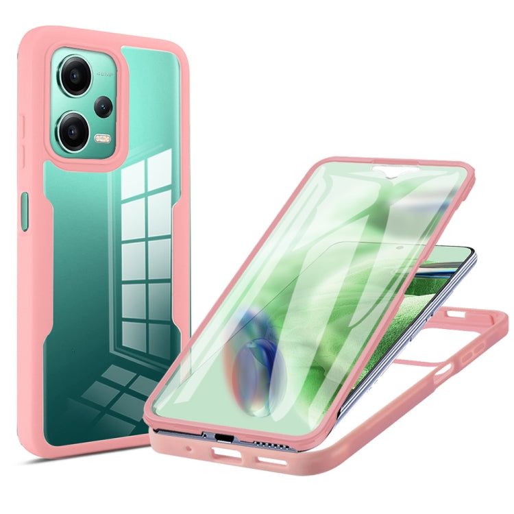 Acrylic + TPU 360 Degrees Full Coverage Phone Case, For Xiaomi 13, For Xiaomi 13 Pro, For Xiaomi Redmi A1, For Xiaomi Redmi A1+, For Xiaomi Redmi Note 12 5G / Poco X5, For Xiaomi Redmi Note 12 Pro 5G / Poco X5 Pro, For Samsung Galaxy A34 5G