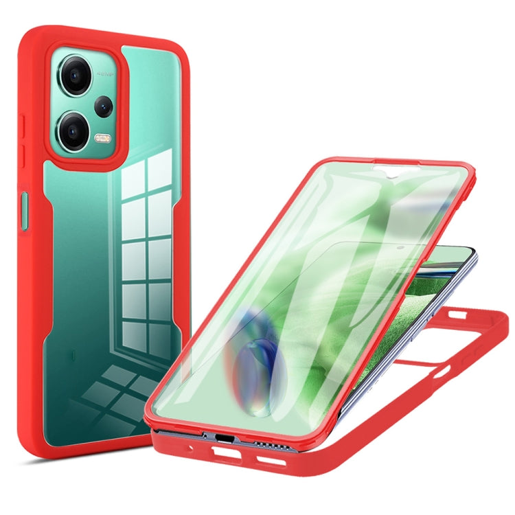Acrylic + TPU 360 Degrees Full Coverage Phone Case, For Xiaomi 13, For Xiaomi 13 Pro, For Xiaomi Redmi A1, For Xiaomi Redmi A1+, For Xiaomi Redmi Note 12 5G / Poco X5, For Xiaomi Redmi Note 12 Pro 5G / Poco X5 Pro, For Samsung Galaxy A34 5G