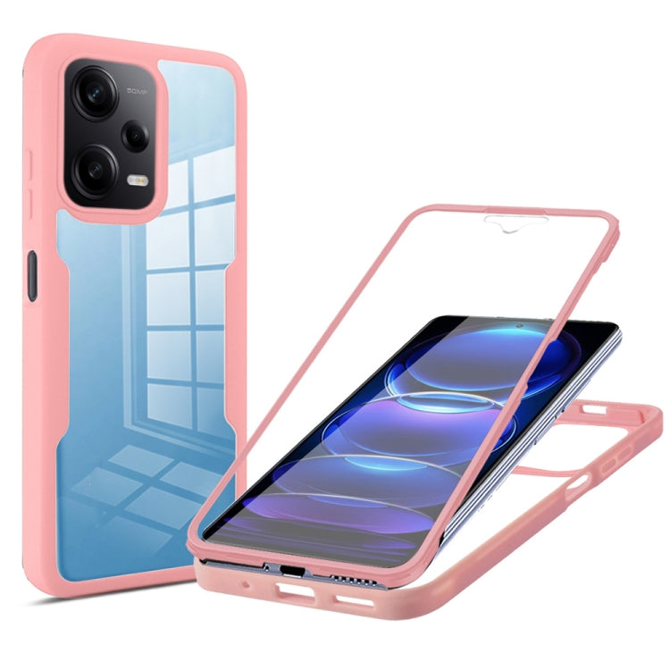 Acrylic + TPU 360 Degrees Full Coverage Phone Case, For Xiaomi 13, For Xiaomi 13 Pro, For Xiaomi Redmi A1, For Xiaomi Redmi A1+, For Xiaomi Redmi Note 12 5G / Poco X5, For Xiaomi Redmi Note 12 Pro 5G / Poco X5 Pro, For Samsung Galaxy A34 5G