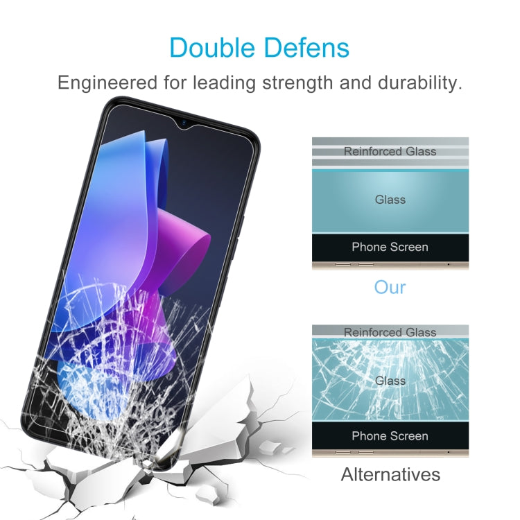 10pcs 0.26mm 9H 2.5D Tempered Glass Film, For Tecno Spark 10 (10 PCS), For Tecno Spark 10 5G (10 PCS), For Tecno Spark 10C (10 PCS)