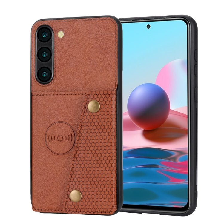 Double Buckle Magnetic Phone Case, For Samsung Galaxy A14 5G, For Samsung Galaxy A34 5G, For Samsung Galaxy A54 5G, For Samsung Galaxy S23 5G, For Samsung Galaxy S23+ 5G, For Samsung Galaxy S23 Ultra 5G, For Xiaomi Redmi Note 12 5G Global              ...