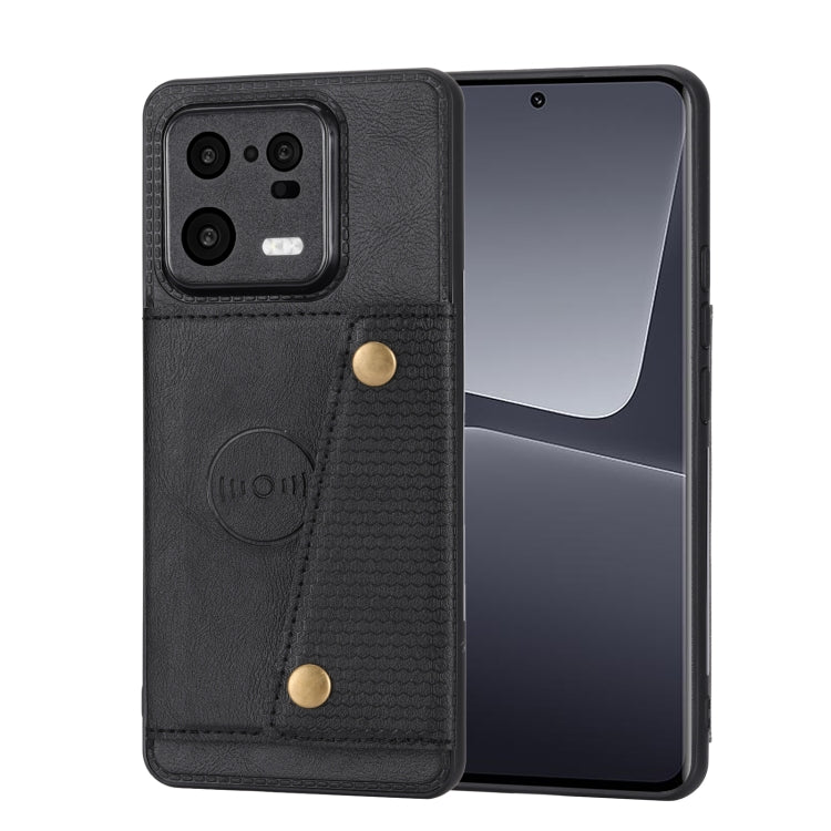 Double Buckle Magnetic Phone Case, For Xiaomi 13, For Xiaomi 13 Pro, For Xiaomi Poco M5 4G, For Honor 80, For Honor 80 Pro