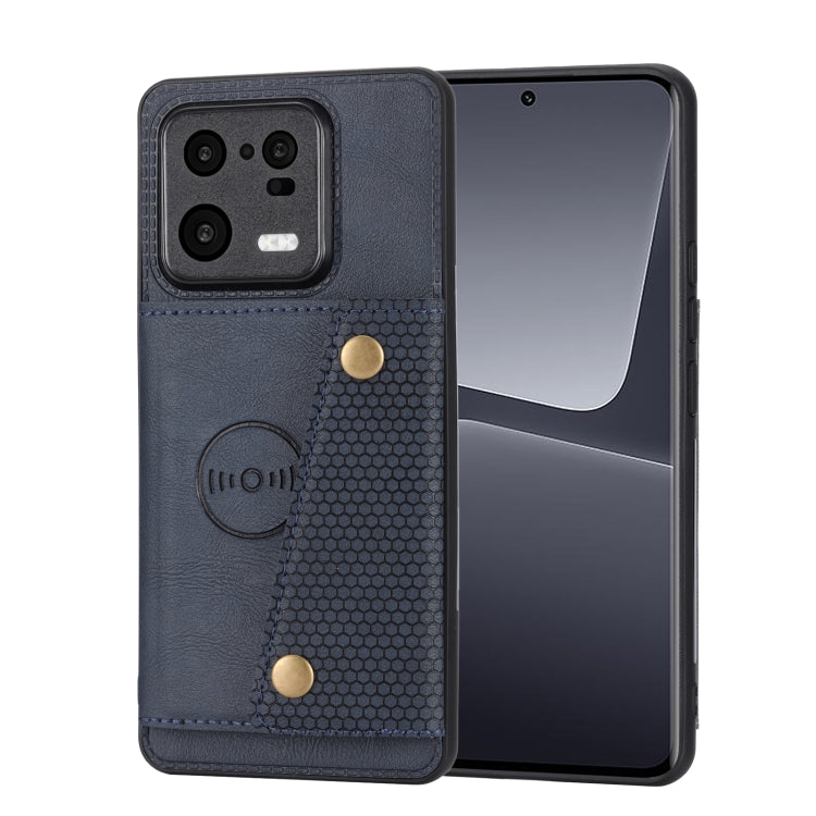 Double Buckle Magnetic Phone Case, For Xiaomi 13, For Xiaomi 13 Pro, For Xiaomi Poco M5 4G, For Honor 80, For Honor 80 Pro