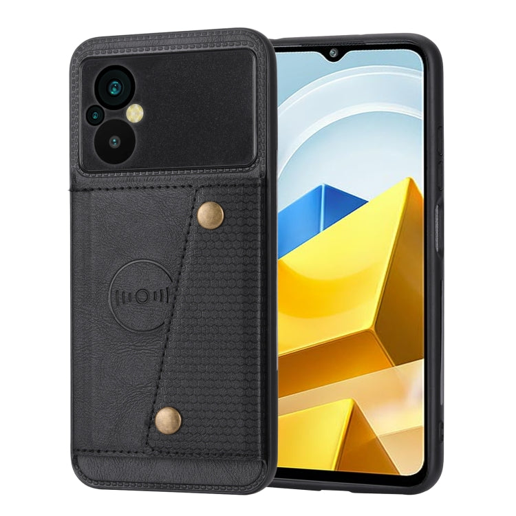 Double Buckle Magnetic Phone Case, For Xiaomi 13, For Xiaomi 13 Pro, For Xiaomi Poco M5 4G, For Honor 80, For Honor 80 Pro