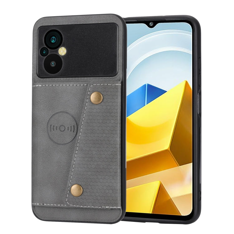 Double Buckle Magnetic Phone Case, For Xiaomi 13, For Xiaomi 13 Pro, For Xiaomi Poco M5 4G, For Honor 80, For Honor 80 Pro