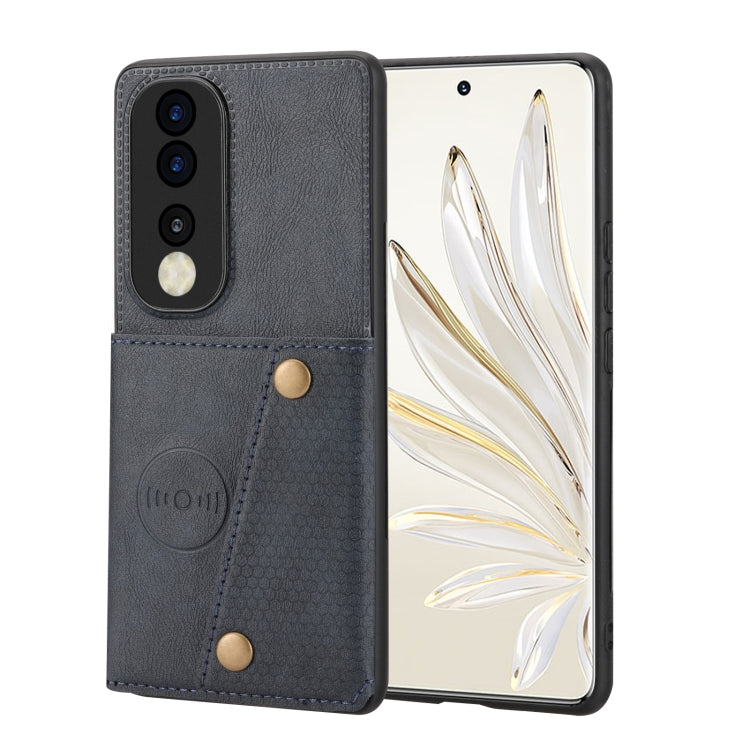 Double Buckle Magnetic Phone Case, For Xiaomi 13, For Xiaomi 13 Pro, For Xiaomi Poco M5 4G, For Honor 80, For Honor 80 Pro