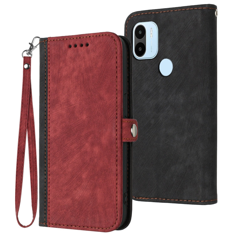 Side Buckle Double Fold Hand Strap Leather Phone Case, For Xiaomi 12T / 12T Pro / Redmi K50 Ultra, For Xiaomi Redmi A1+, For Samsung Galaxy A04 / A04e, For Samsung Galaxy A54 5G
