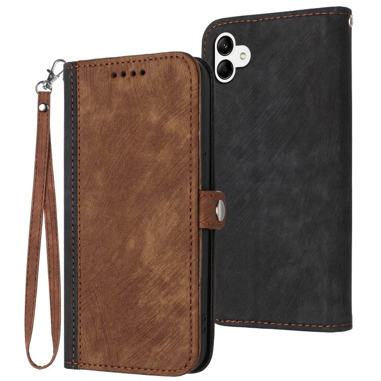 Side Buckle Double Fold Hand Strap Leather Phone Case, For Xiaomi 12T / 12T Pro / Redmi K50 Ultra, For Xiaomi Redmi A1+, For Samsung Galaxy A04 / A04e, For Samsung Galaxy A54 5G