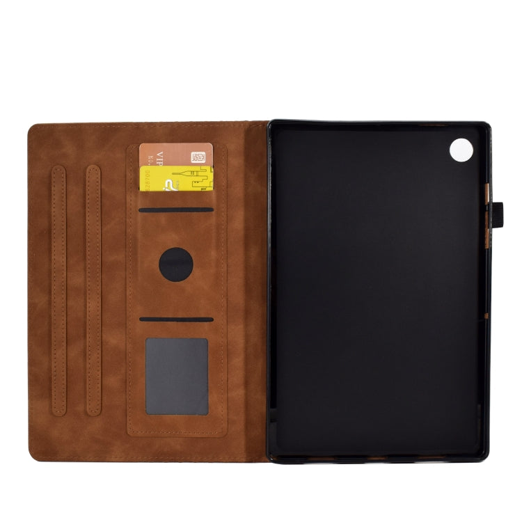 Rhombus Embossed Leather Tablet Case, For Huawei MatePad SE
