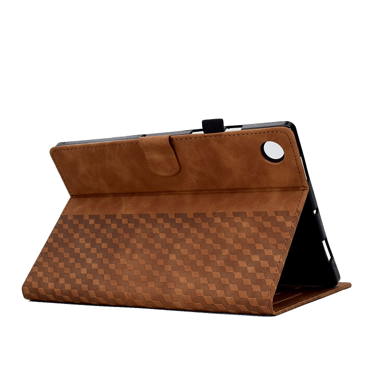 Rhombus Embossed Leather Tablet Case, For Huawei MatePad SE
