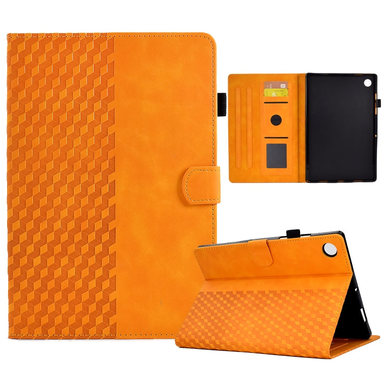 Rhombus Embossed Leather Tablet Case, For Huawei MatePad SE